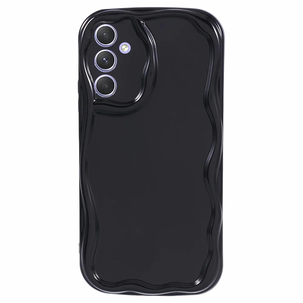 YX Series For Samsung Galaxy A34 5G Case Anti-scratch Precise Cutout Mobile Phone Cover - Black - 1