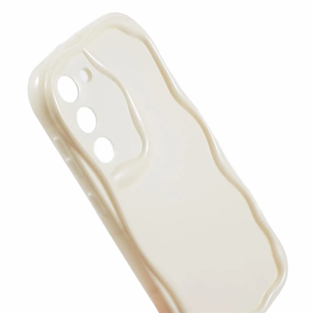 YX Series For Samsung Galaxy S22+ 5G Case Anti-scratch Soft TPU Phone Cover - White - 6