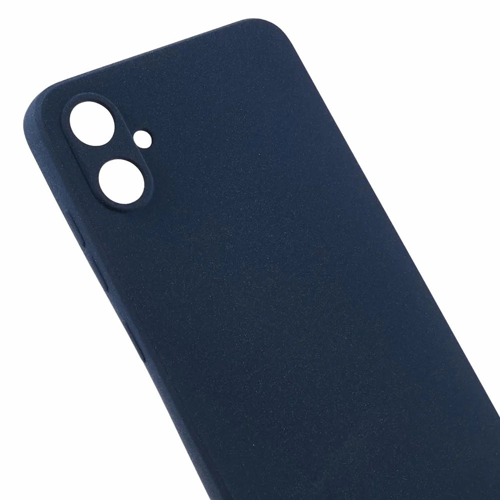 For Samsung Galaxy A05 4G Case Anti-scratch Matte TPU Back Cover - Navy Blue - 4