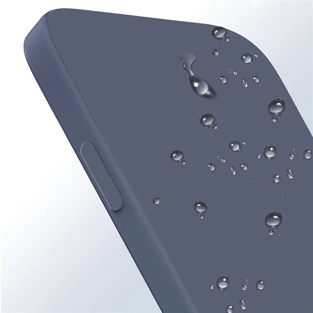 Rubberized Phone Case for Samsung Galaxy A25 5G (Global) (161.0 x 76.5 x 8.3mm) Case Straight Edge TPU Phone Cover - Grey Blue - 2
