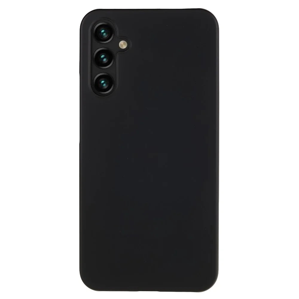 For Samsung Galaxy S24 Slim-Fit Phone Case Rubberized PC Anti-fall Phone Cover - Black - 1
