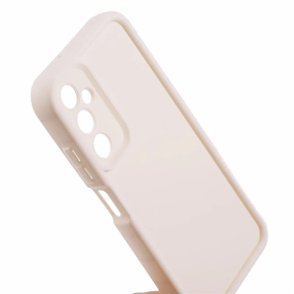 For Samsung Galaxy A05s 4G Cases Soft TPU Matte Camera Protection Phone Cover - Beige - 6