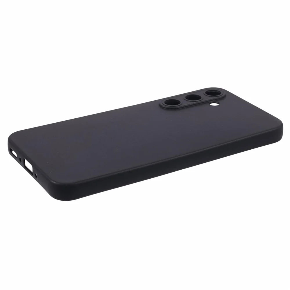 For Samsung Galaxy A35 5G Case Precise Cutouts Anti-scratch TPU Cover - Black - 4