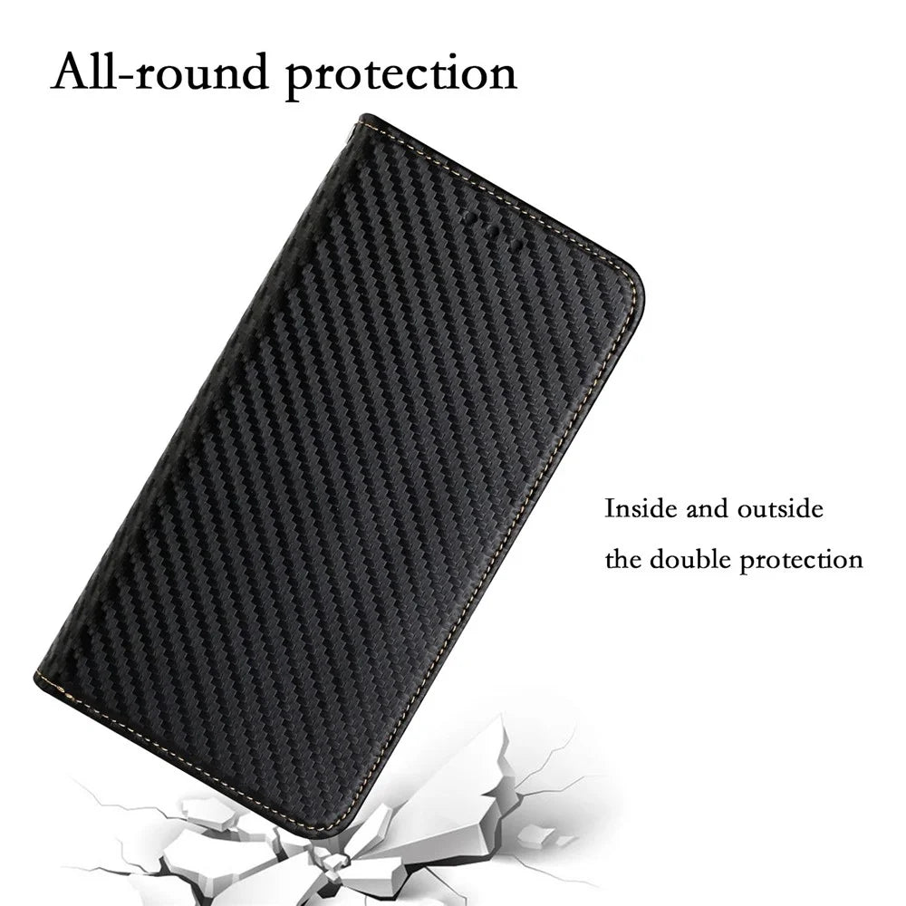 For Samsung Galaxy S25+ / S24+ Case PU Leather Wallet Phone Stand Cover - Black - 5