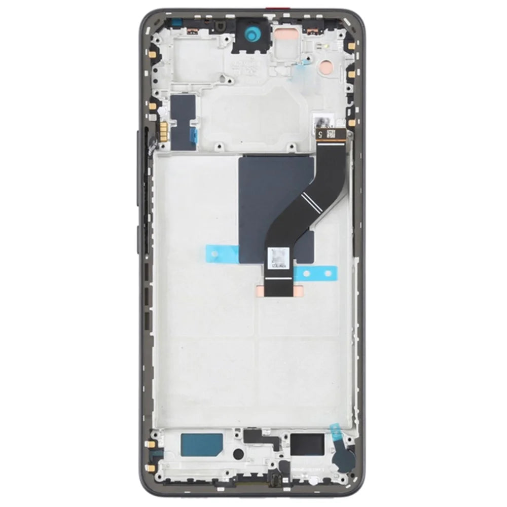 For Xiaomi 12 Lite 5G Grade C LCD Screen and Digitizer Assembly + Frame Part (TFT Technology) (without Logo) - Black - 3