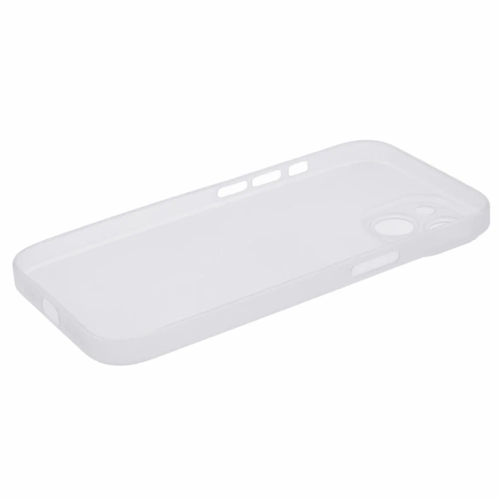 For iPhone 14 Hard PC Ultra-Thin Case Camera Protection Phone Cover - White - 4