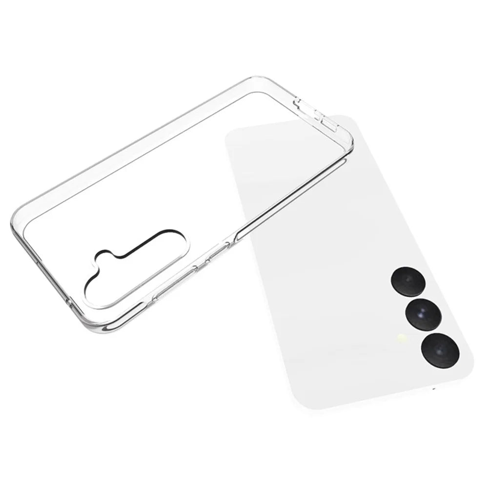 For Samsung Galaxy A55 5G TPU Case Watermark-Free Glossy Phone Cover HD Clear - 5