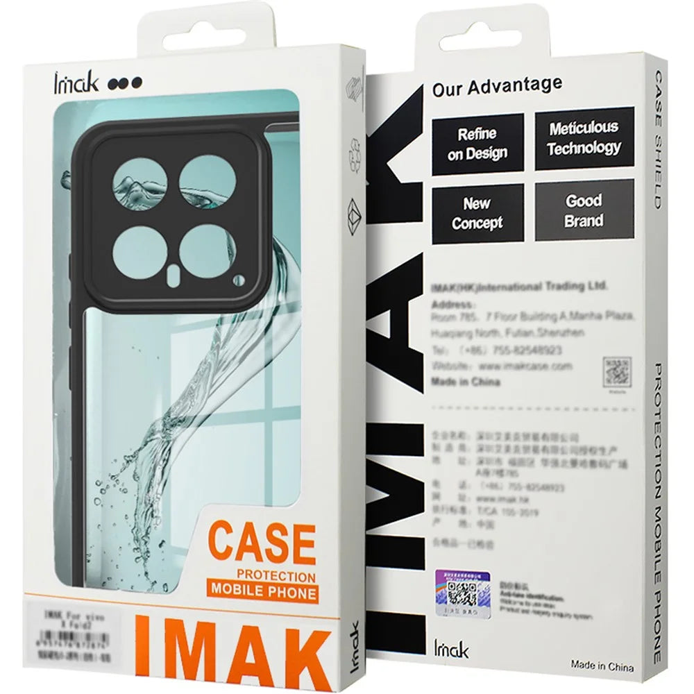 IMAK UX-9A Series for Samsung Galaxy S24 Clear Phone Case TPU+PC Cover - 6