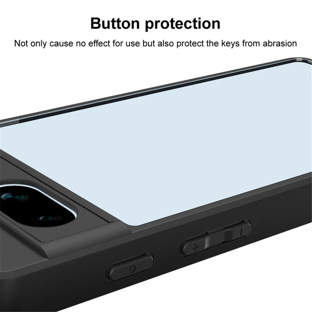 IMAK UX-9A Series Celar Case for Samsung Galaxy S24 Ultra TPU+PC Phone Cover - 5