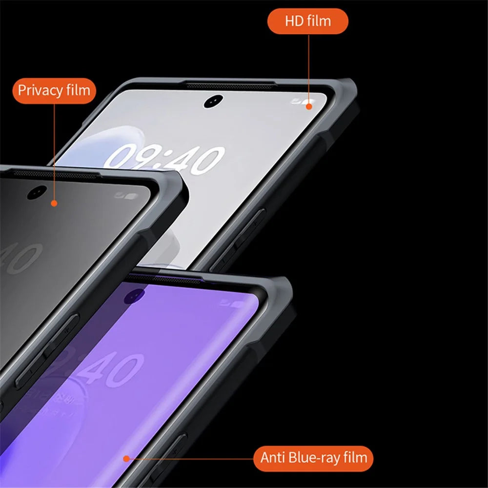 XUNDD For vivo X100 Pro 5G Case Acrylic+TPU Phone Shell Magnetic Phone Cover - 5