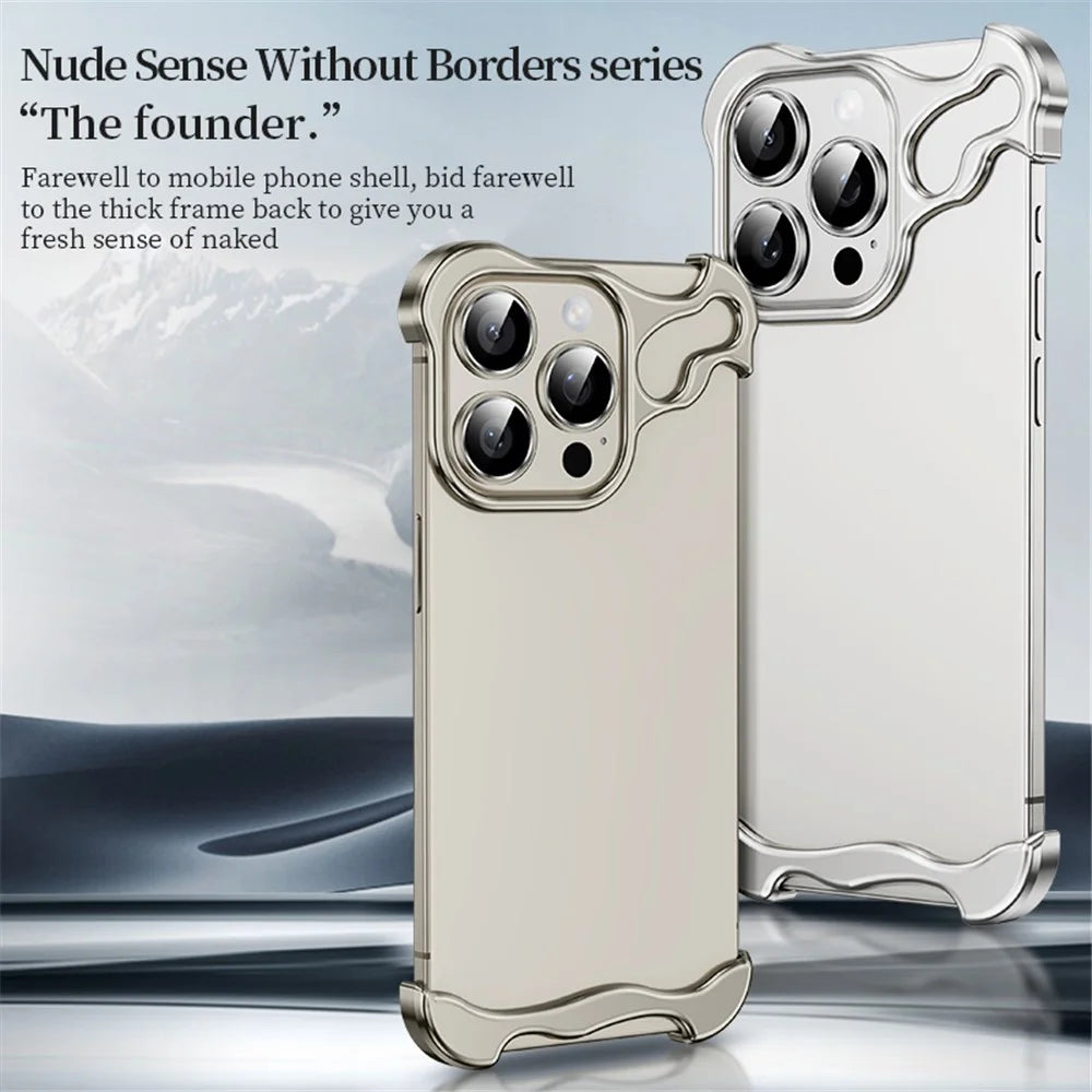For iPhone 13 Bumper Case Corner Edge Pad with Camera Lens Protector Excellent Heat Dissipation - Grey - 2