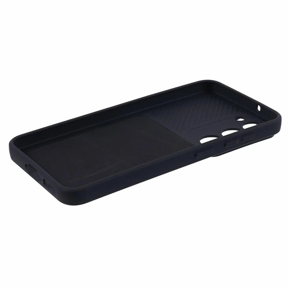 TMT Series for Samsung Galaxy S22 5G TPU Case Slide Lens Protection Phone Back Cover - Black - 5