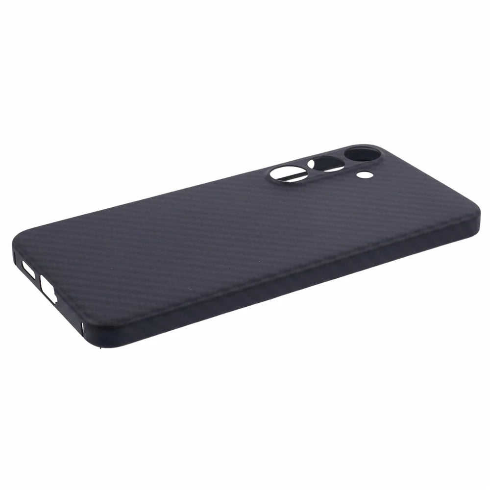 For Samsung Galaxy S24 Case 1500D Carbon Fiber Texture Aramid Fiber Phone Cover, Black - 5