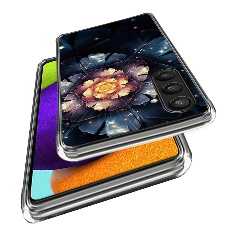 For Samsung Galaxy S24 TPU Phone Case Pattern Printing Protective Cover - Colorful Flower - 2