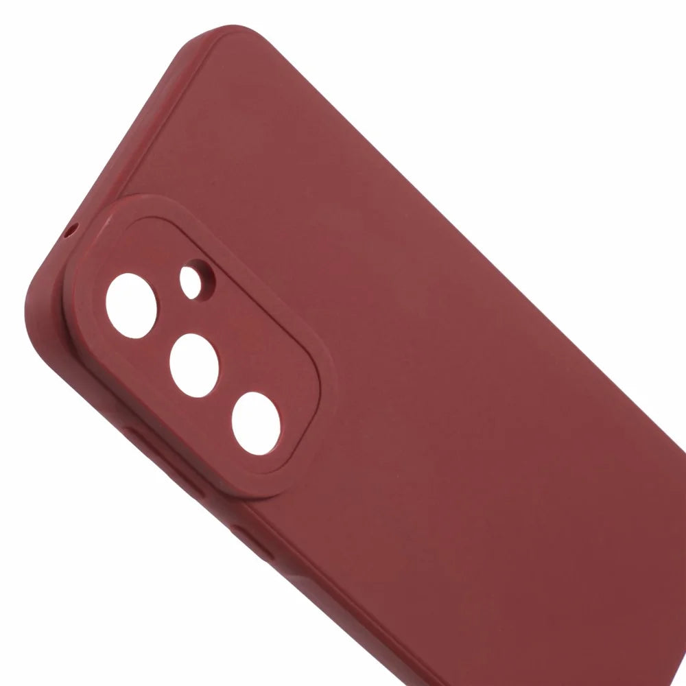 YX Series For Samsung Galaxy A35 5G TPU Case Matte Phone Cover (Precise Cutout) - Wine Red - 6