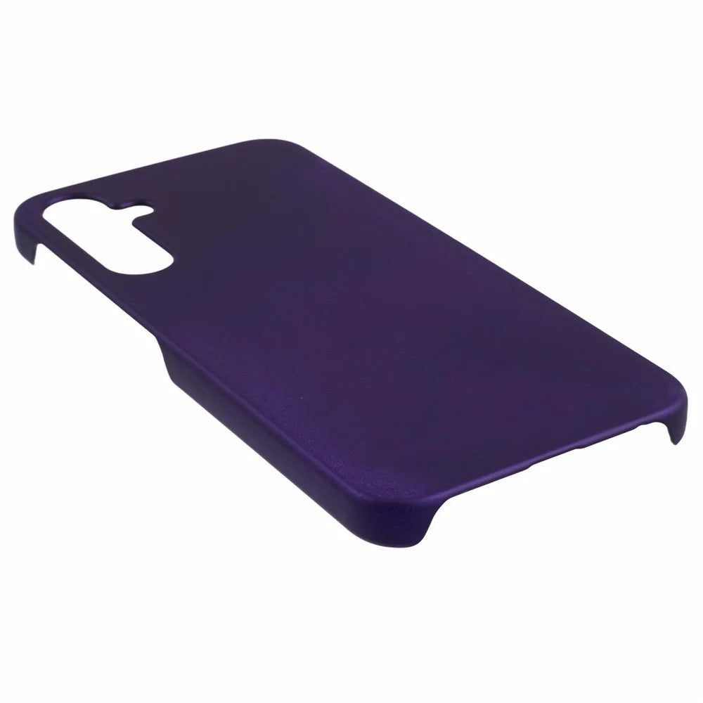 For Samsung Galaxy A35 5G Phone Case Rubberized PC Protective Cover - Purple - 5
