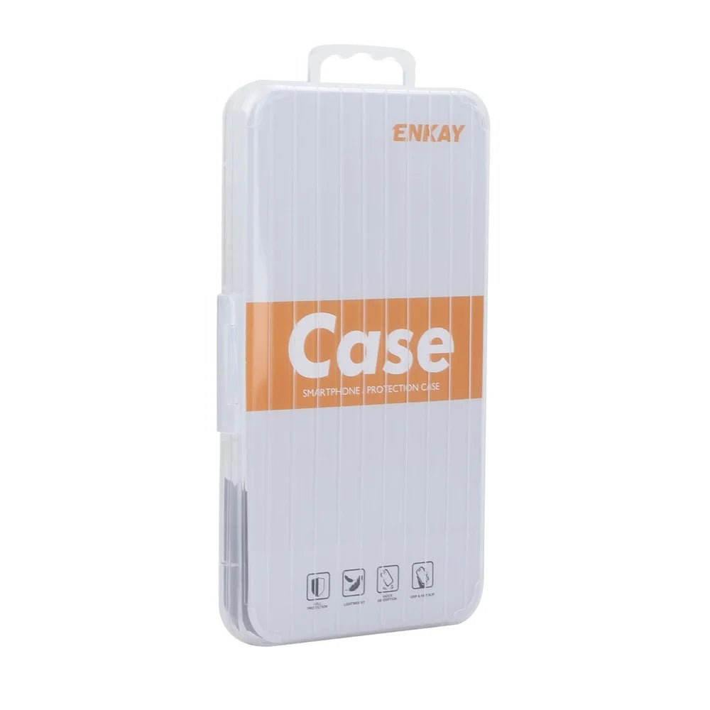 ENAKY HAT PRINCE For Samsung Galaxy S23 Case Silicone Cover Lens Protection - Orange+Yellow - 7