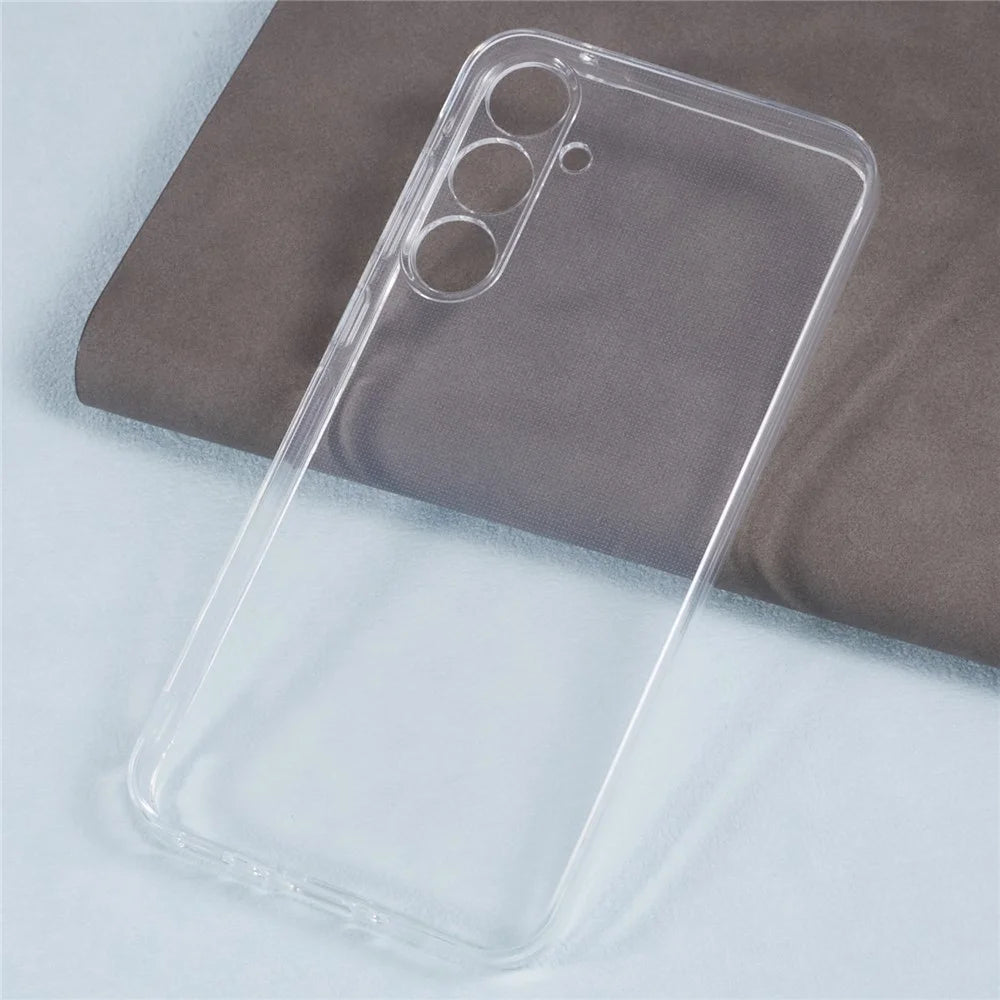 For Samsung Galaxy A35 5G TPU Case Clear Watermark-free 2.0mm Phone Cover - 4