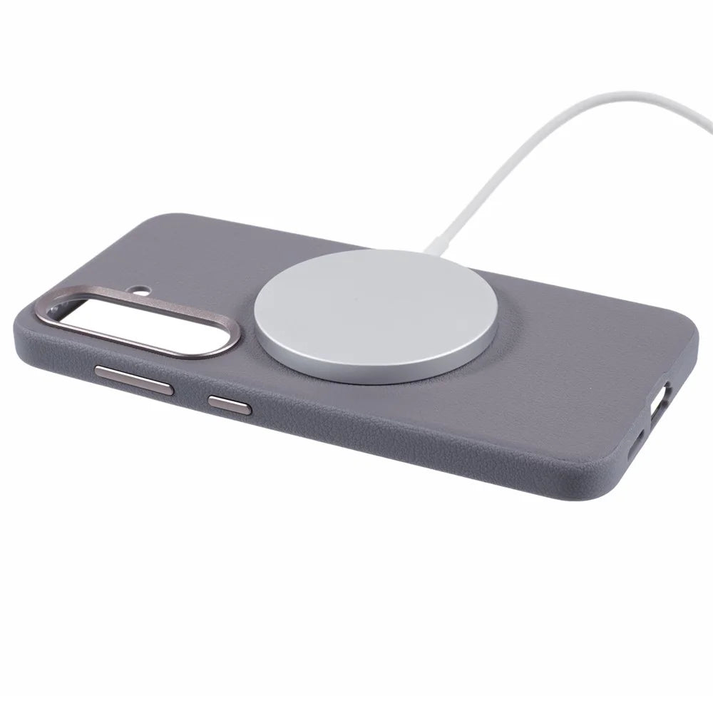 X-LEVEL For Samsung Galaxy S24+ Magnetic Case Protective Phone Cover - Grey - 4