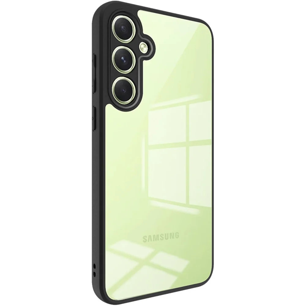 IMAK UX-9A Series for Samsung Galaxy A55 5G Cell Phone Case HD Clear TPU + PC Back Shell - 7
