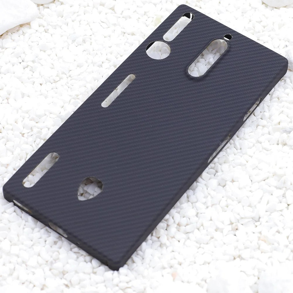 For ZTE nubia Red Magic 8S Pro Aramid Fiber Case 600D Fine Texture Precise Cutouts Phone Case, Black - 4