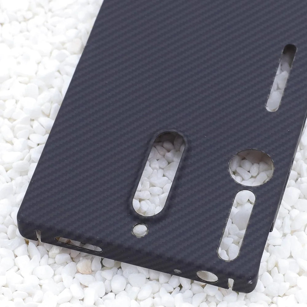 For ZTE nubia Red Magic 8S Pro Aramid Fiber Case 600D Fine Texture Precise Cutouts Phone Case, Black - 7