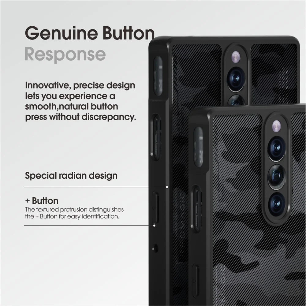 IBMRS For ZTE nubia Red Magic 8S Pro / 8 Pro+ 5G / 8 Pro 5G Cases Slim-Fit TPU+PC Phone Cover - Artistic Camouflage - 4