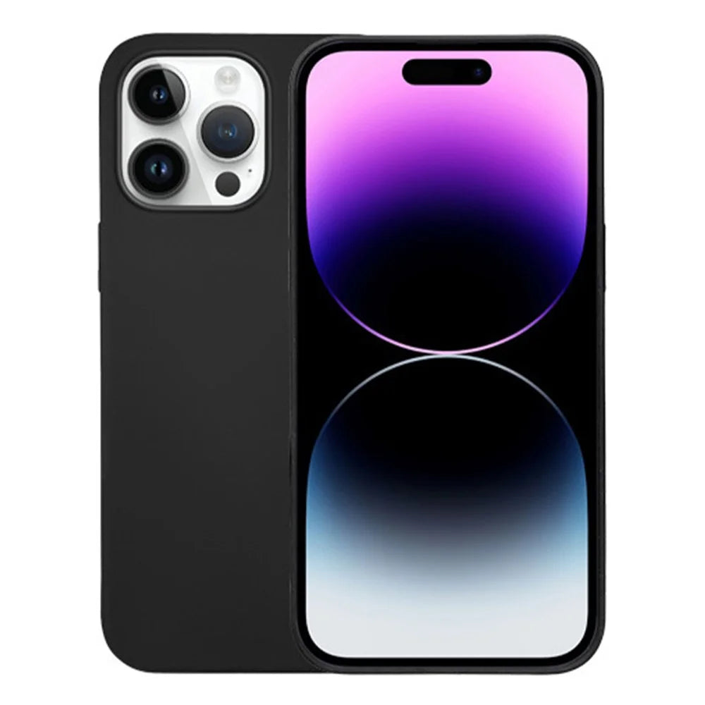 KZDOO iCoat for iPhone 15 Pro Case Food-Grade Liquid Silicone Phone Cover - Black - 2