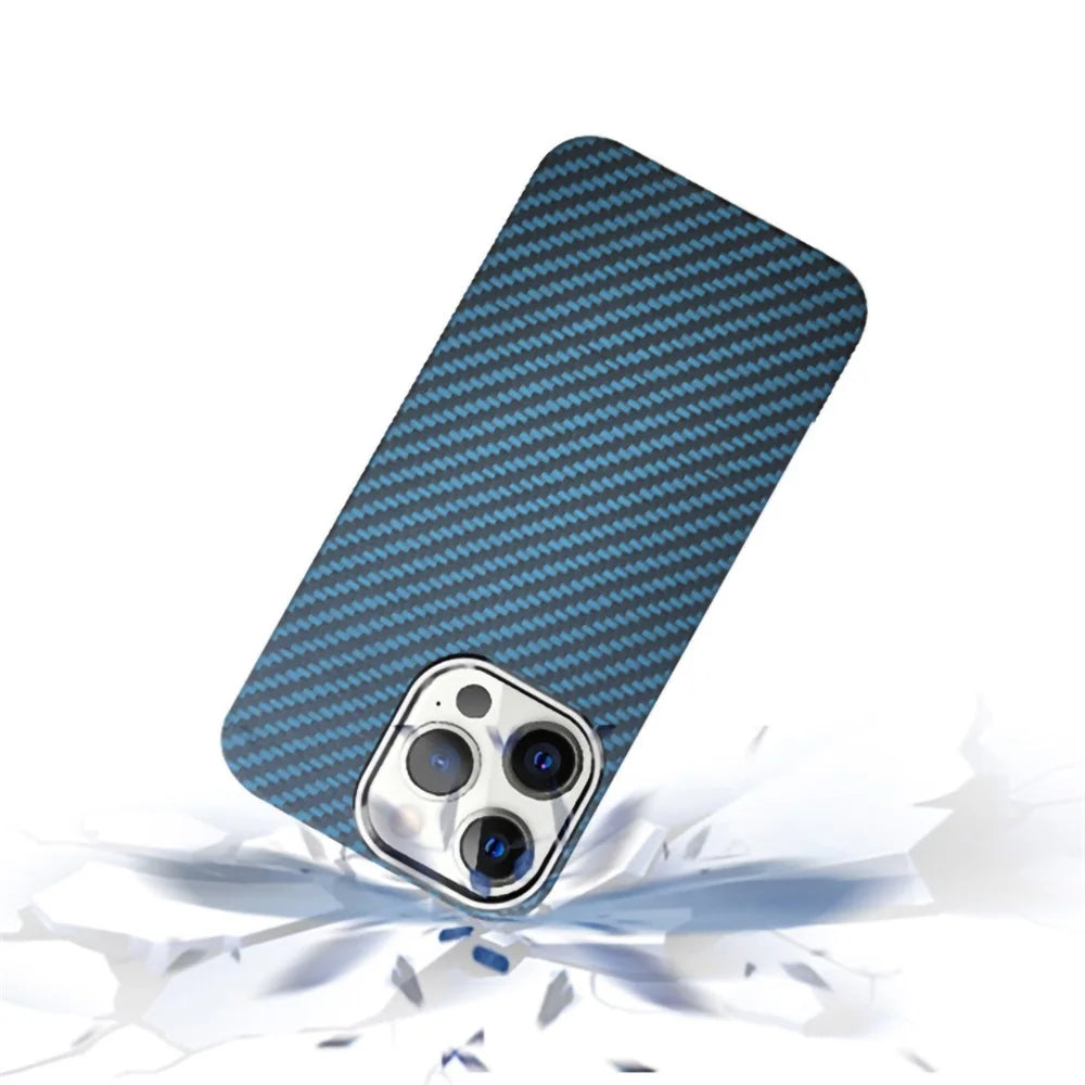 KZDOO For iPhone 15 Pro Max Case Aramid Fibre Shockproof Slim Fit Phone Cover - 3