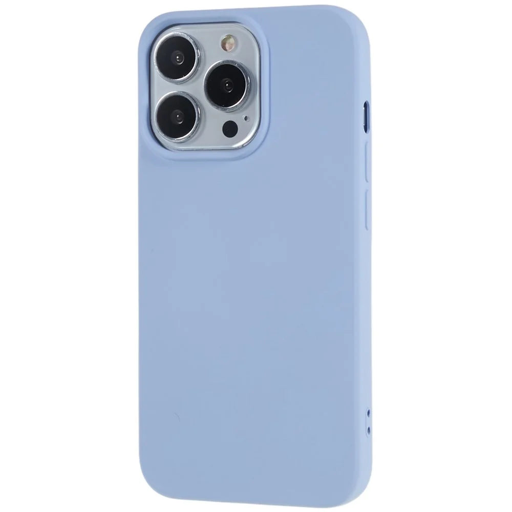 For iPhone 15 Pro Flexible TPU Phone Cover 2.0mm Scratch-resistant Protective Case - Purple - 2