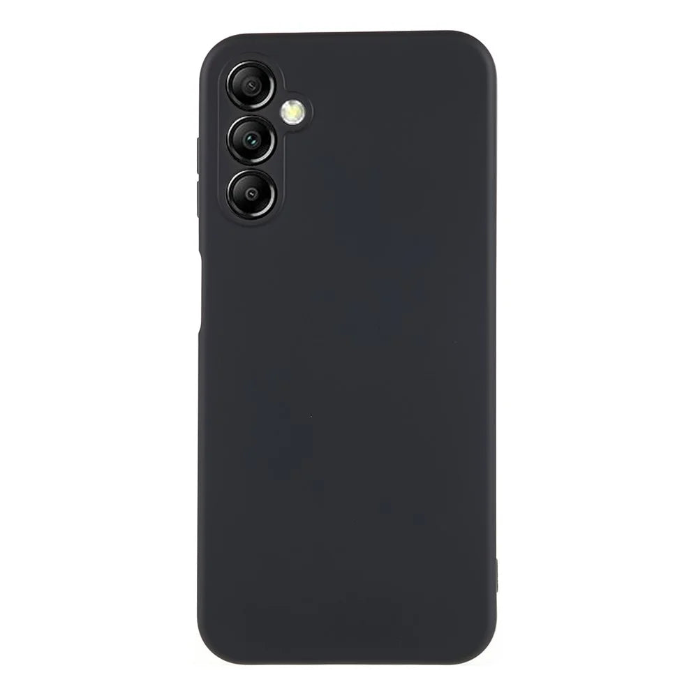 TPU Case for Samsung Galaxy A15 4G Scratch-resistant 2.0mm Thickness Phone Back Cover - Black - 1