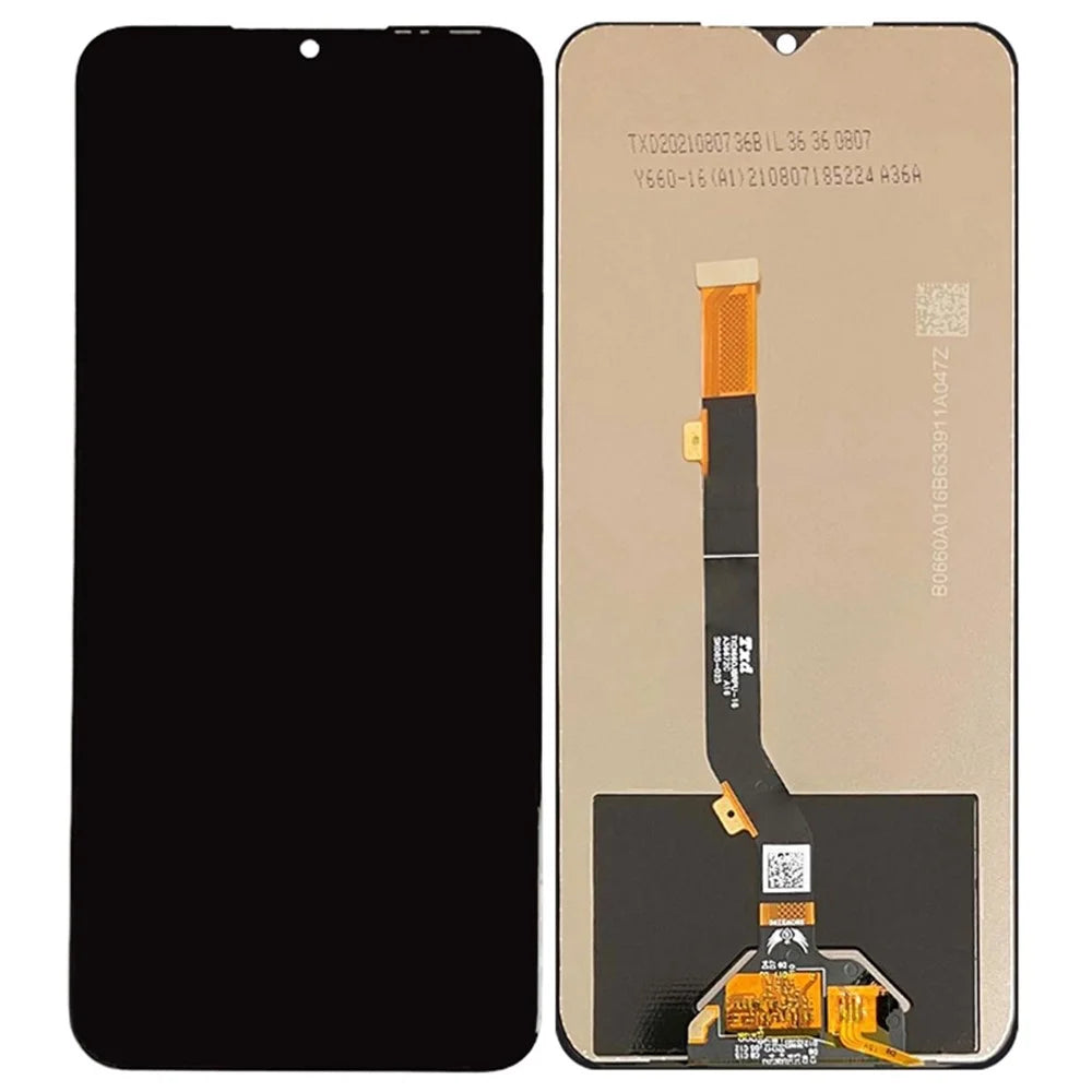For itel Vision 5 Plus Grade C LCD Screen and Digitizer Assembly Part (Without Logo) - 1