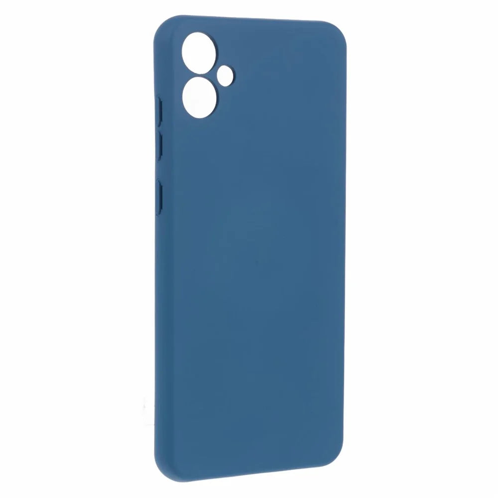 For Samsung Galaxy A04e 4G / F04 4G / M04 4G Cell Phone Case 2.0mm Soft TPU Arc Edge Shockproof Cover - Blue - Blue - 3