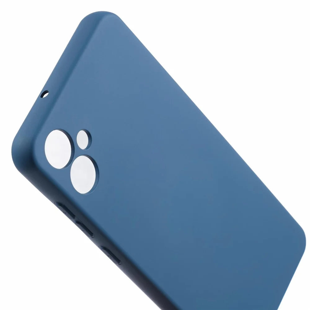 For Samsung Galaxy A04e 4G / F04 4G / M04 4G Cell Phone Case 2.0mm Soft TPU Arc Edge Shockproof Cover - Blue - Blue - 6
