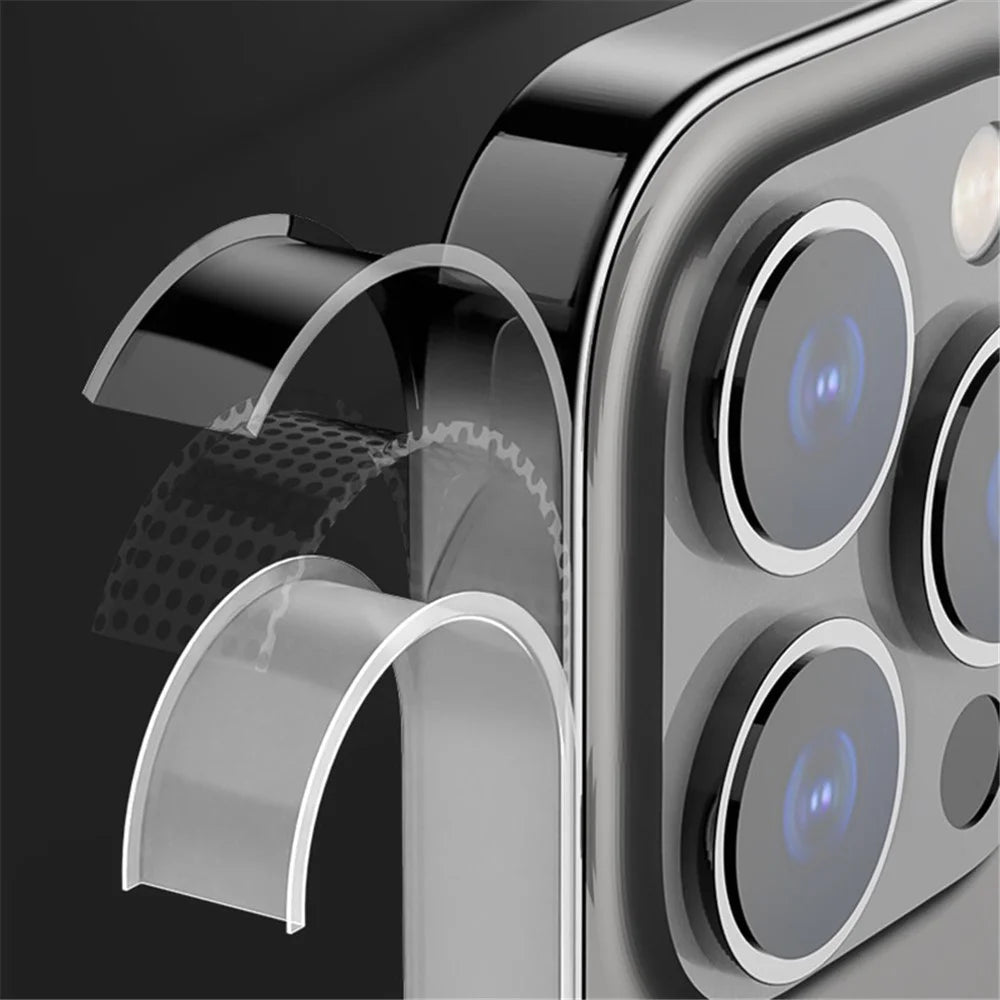 Q.COO Ice Mist Series for iPhone 13 Pro TPU Case Cell Phone Cover Matte Finish - Grey - 5