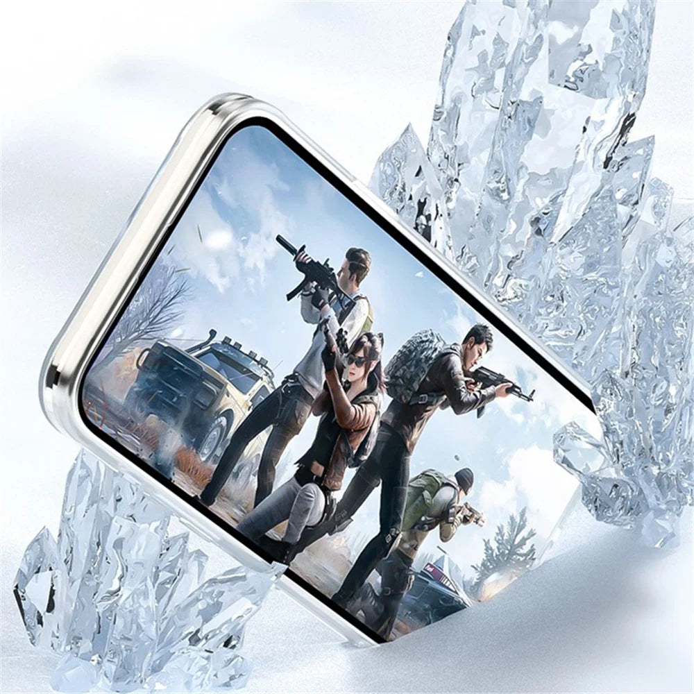 Q.COO Ice Mist Series for iPhone 14 Case Anti-scratch PU Phone Cover with Matte Finish - White - 2