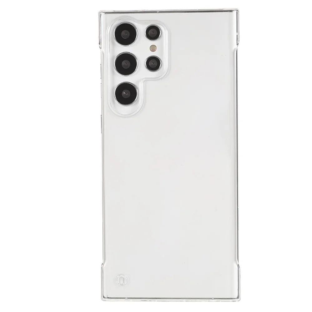 For Samsung Galaxy S24 Ultra Case Clear Heat Dissipation Frameless Hard PC Phone Cover - 2