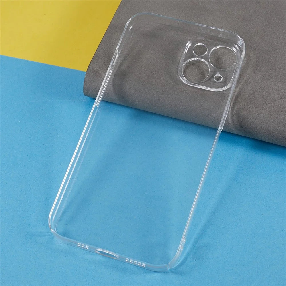 For iPhone 15 Plus Case Anti-Scratch Hard PC Back Protective Cover - 4