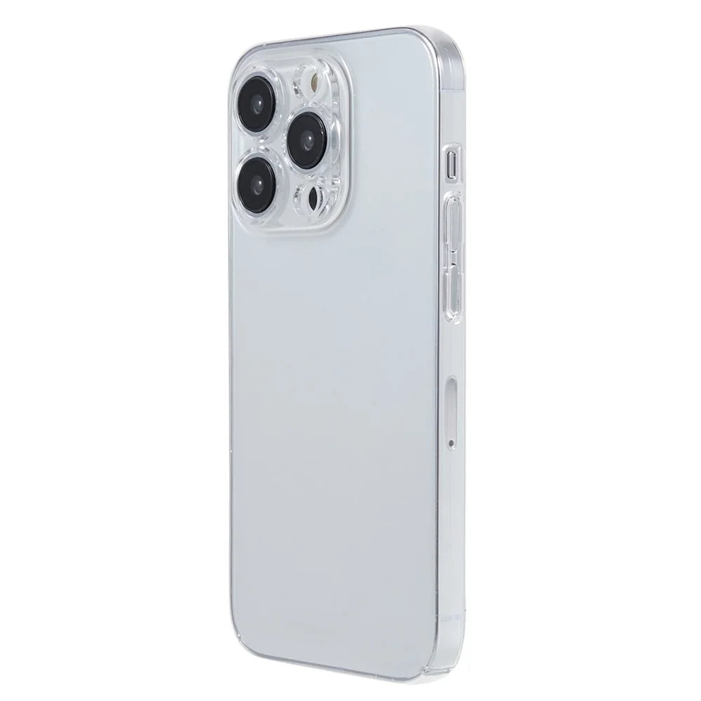 For iPhone 15 Pro Max Case Hard PC Crystal Clear Shockproof Phone Cover - 1