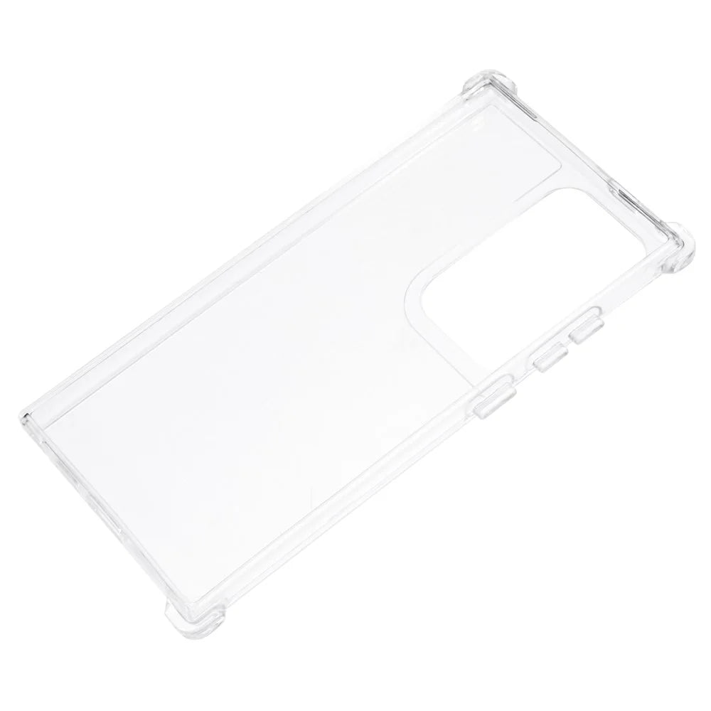 For Samsung Galaxy S24 Ultra Case Air Guard Corners PC+TPU Protective Phone Cover - Transparent - 3