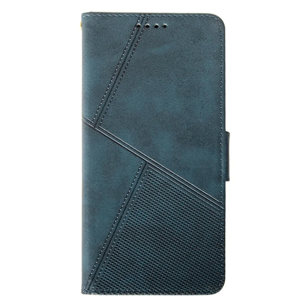 IDEWEI For Asus Zenfone 11 Ultra 5G Cover Card Slots Holder Calf Texture PU Leather Phone Case - Blue - 4