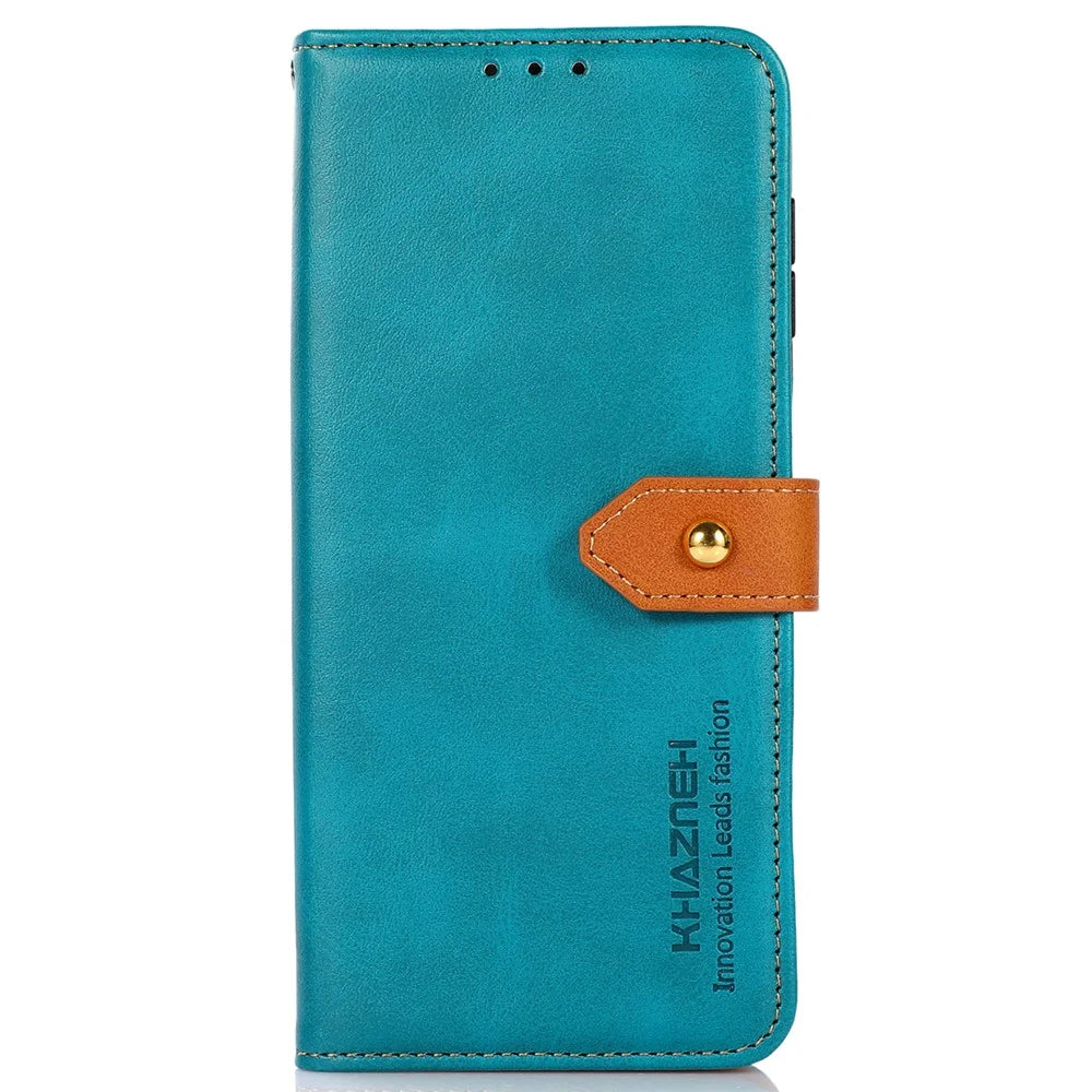 KHAZNEH For Google Pixel 10 Pro / 10 / 9 Pro / 9 Magnetic Flip PU Leather Case Cell Phone Stand Cover - Blue - 6
