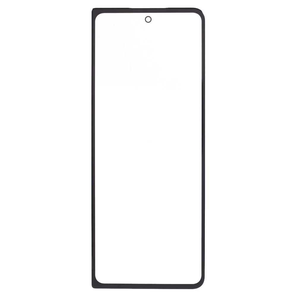 For Samsung Galaxy Z Fold4 5G F936 Front Screen Glass Lens + OCA Adhesive Part (Small Screen) (without Logo) - 1
