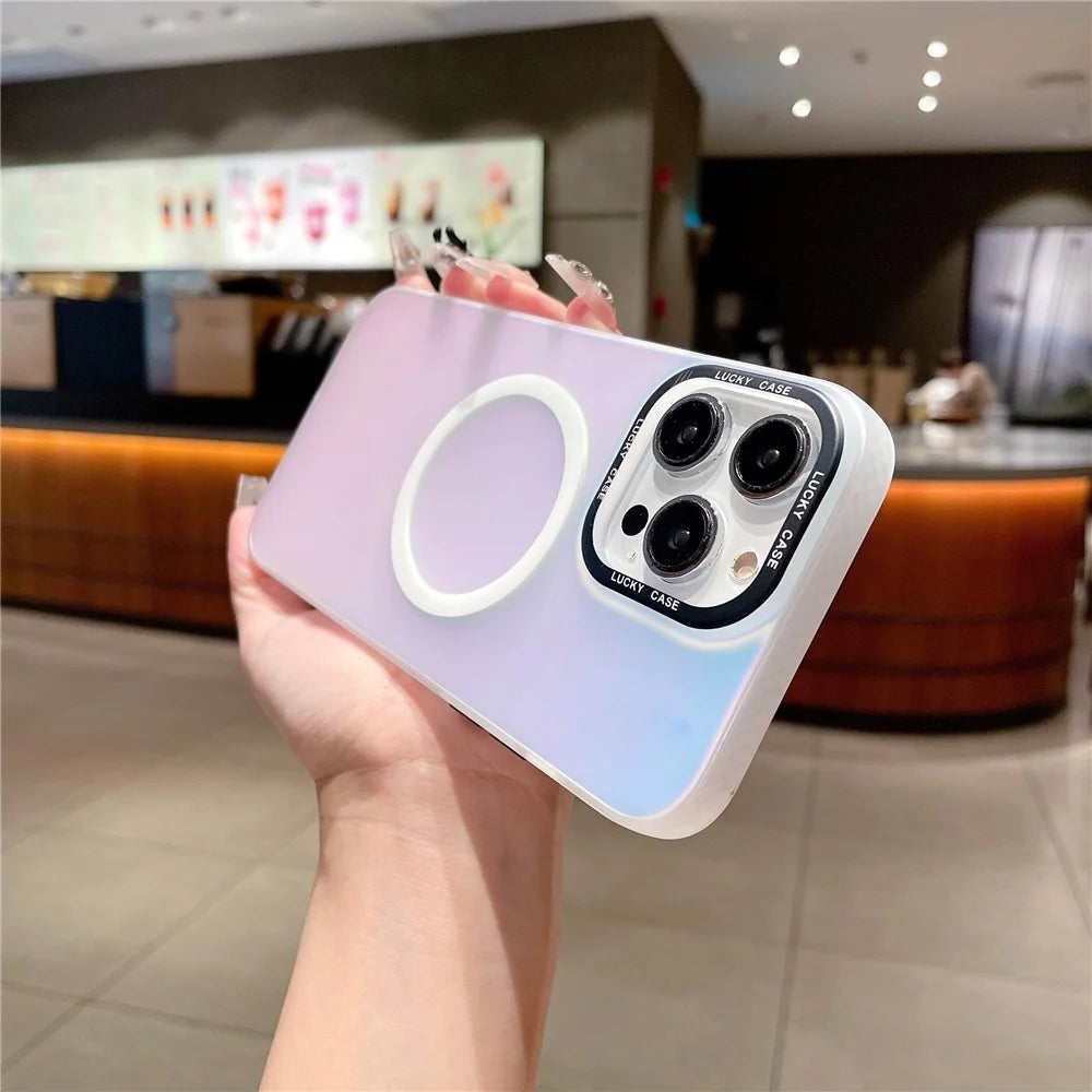 For iPhone 13 Pro Max 6.7 inch Cover Compatible with MagSafe PC+TPU Anti-scratch Cell Phone Case - 1