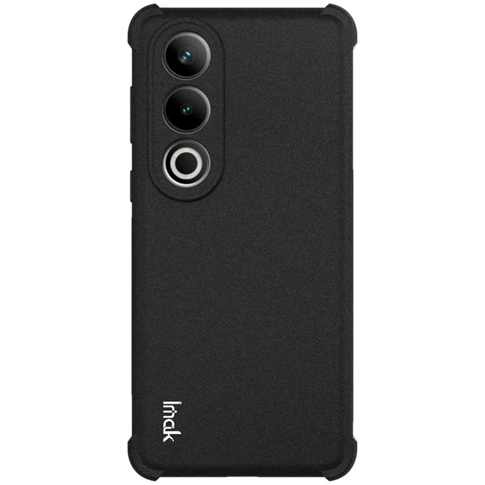 IMAK For OnePlus Ace 3V 5G Case Drop-proof Soft TPU Matte Phone Cover - Black - 3