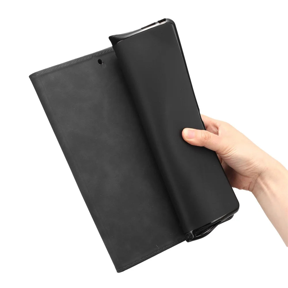 For Amazon Fire HD 8 (2020) / (2022) / Fire HD 8 Plus (2020) / (2022) Case PU Leather Auto Wake / Sleep Tablet Cover - Black - 5