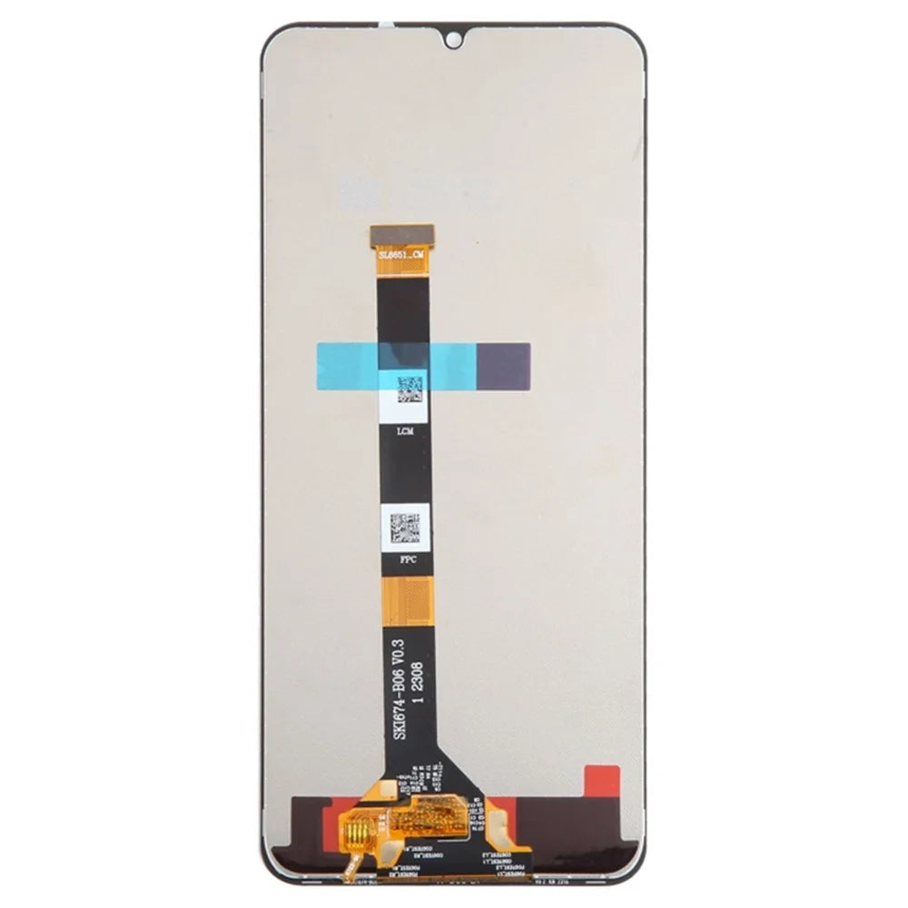 For Realme C53 (Global) / Narzo N53 4G / C51 / C60 / Note 50 4G Grade B LCD Screen and Digitizer Assembly Replacement Part (Without Logo) - 3