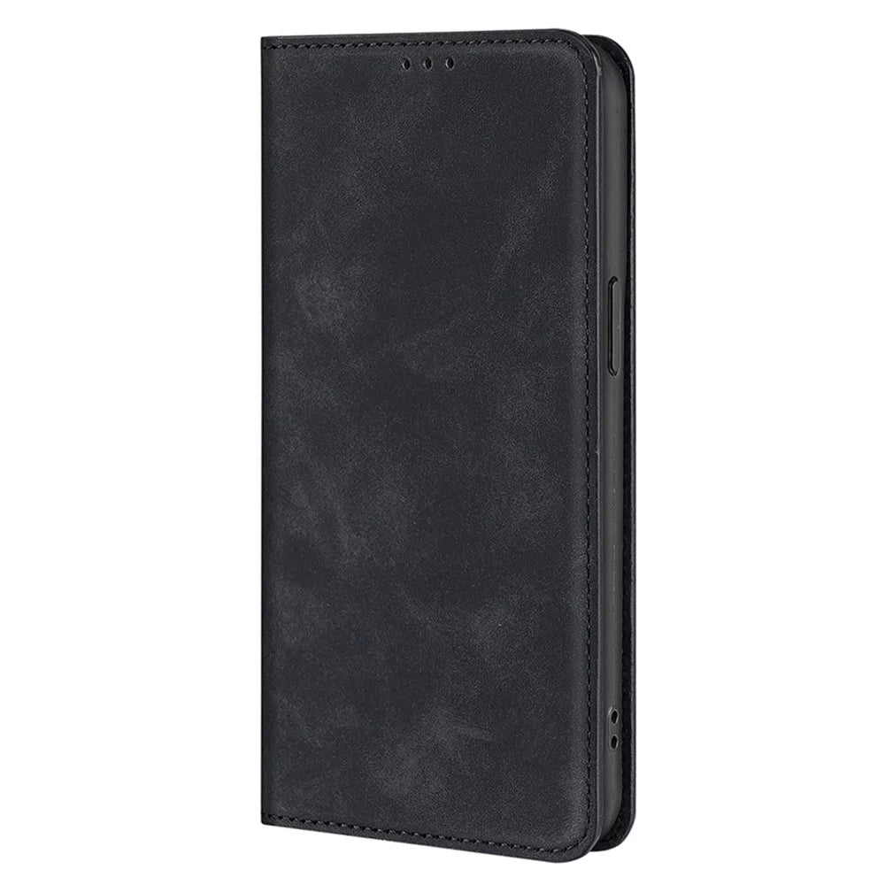 For TECNO Spark 20 Pro+ PU+TPU Wallet Phone Case Mobile Accessories   - Black - 7