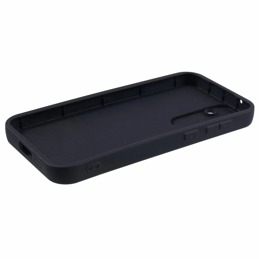 Phone Case for Samsung Galaxy A55 5G TPU Phone Cover Anti-Drop Thickened Cell Phone Protector - Black - 4
