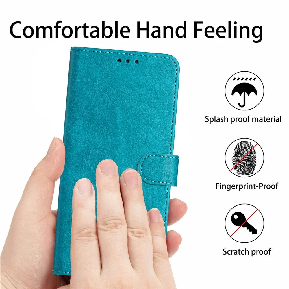 For Sony Xperia 10 VI   Phone Stand Case Business Style PU Leather Cover Wallet - Green - 5